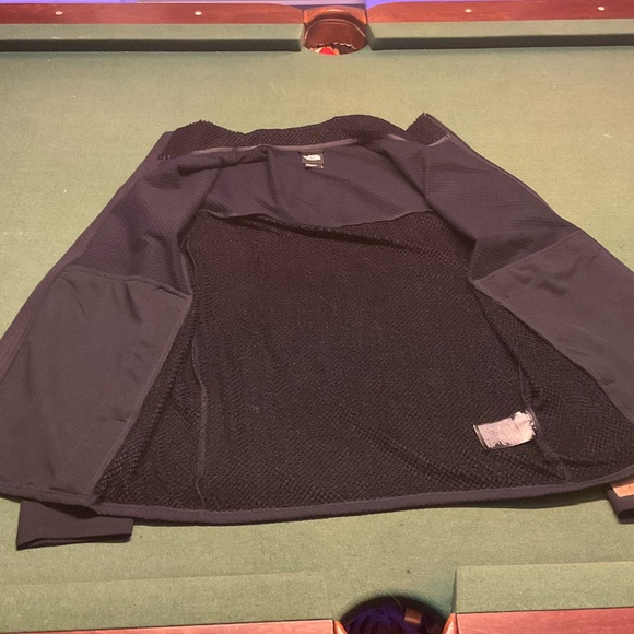 The North Face Treadway Hybrid with Futurefleece Full Zip Jacket Navy Dark Blue - Picture 10 of 13